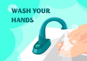 M96_Wash your hands Illustrations