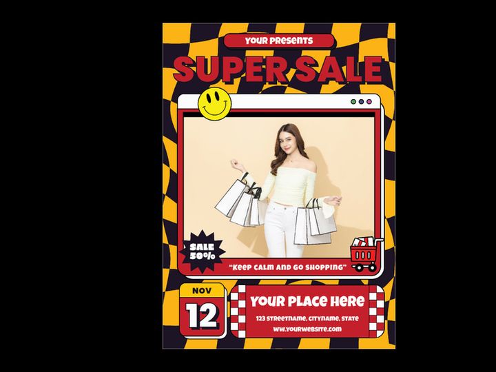 Super Sale Flyer