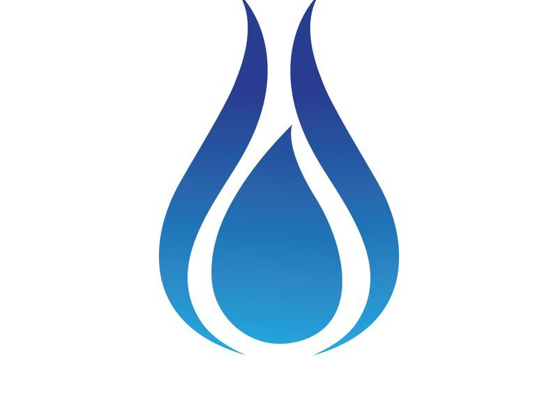 Water drop Logo Template vector illustration design