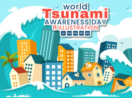 11 World Tsunami Awareness Day Illustration preview picture