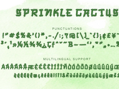 Sprinkle Cactus