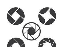 Camera vector icon illustration design template