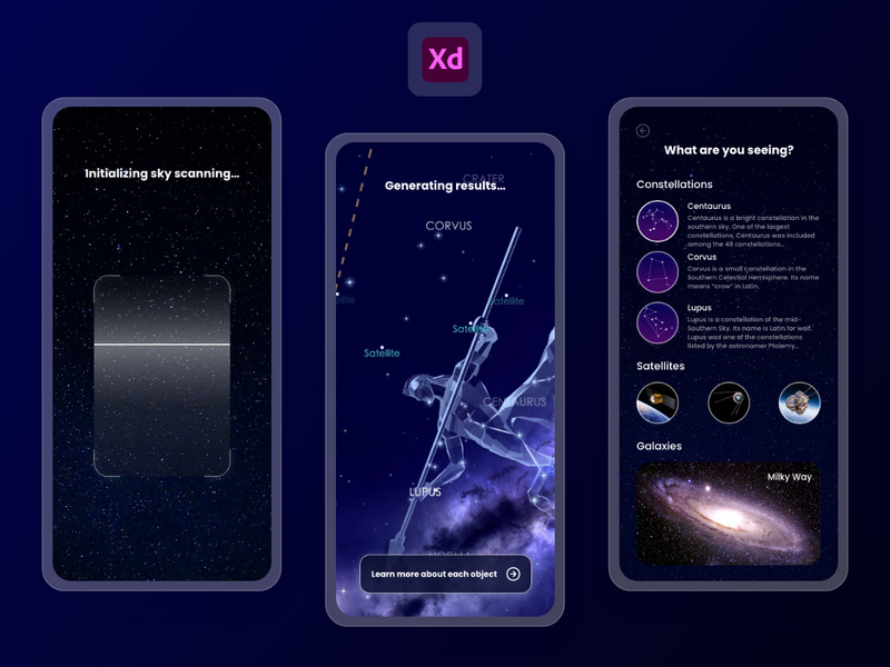 Stargazing App Exploration