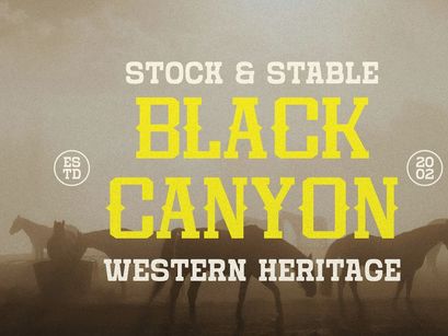 Dupreh Forge | Western Slab Serif