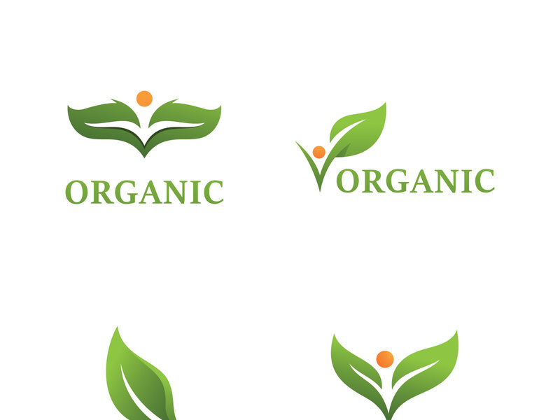 Landscape design  garden  Plant  nature and ecology vector logo