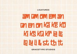Rumble Block | Hand Drawn Display Font