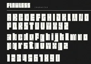 Flawless - Display Font