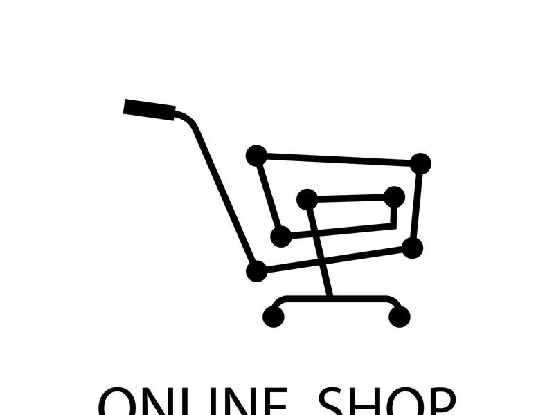 Online shop logo