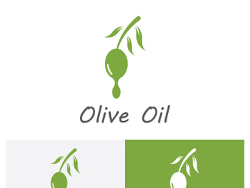 Olive fruit logo design. preview picture