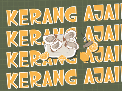 Hoola Summericon | Hand Drawn Duo Font