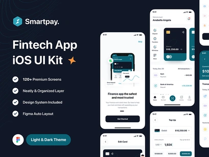 Smartpay Fintech App iOS UI Kit