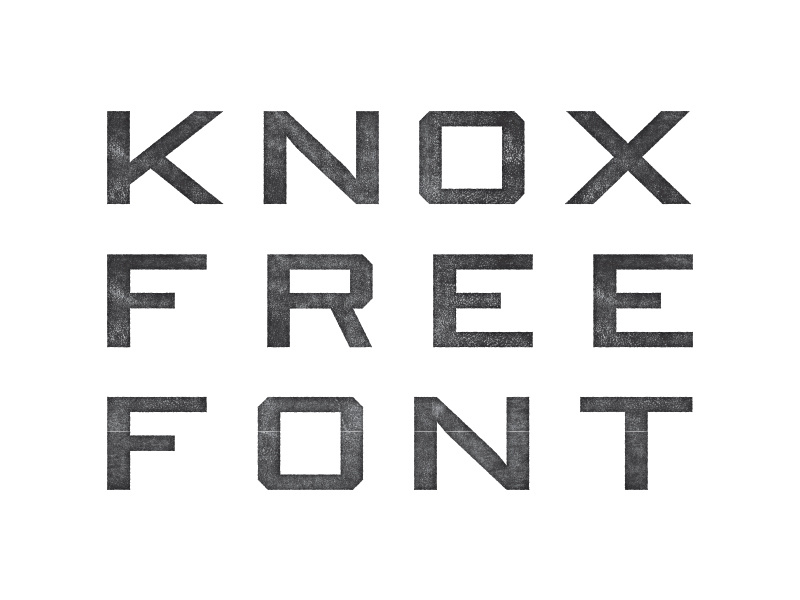 Knox: New Free Typeface