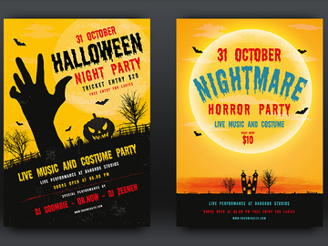 Halloween Flyer Template preview picture