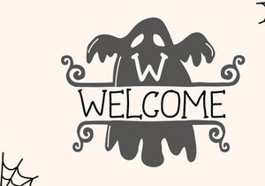 Spooky Dark Monogram