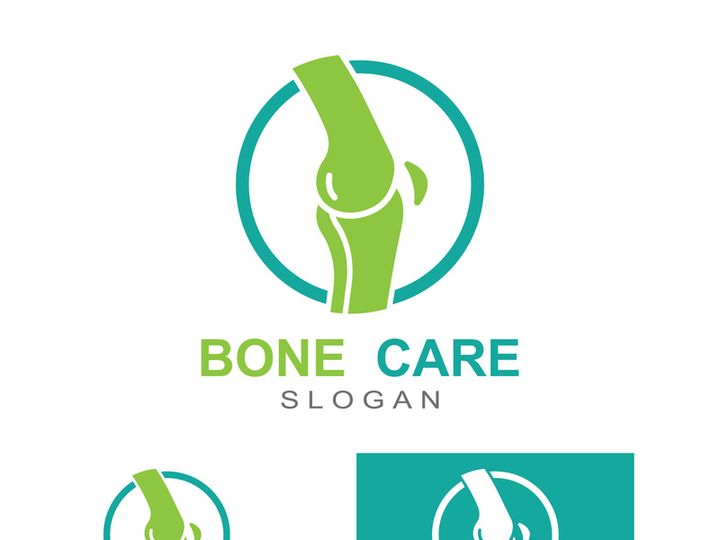 Orthopedic bone care logo design.