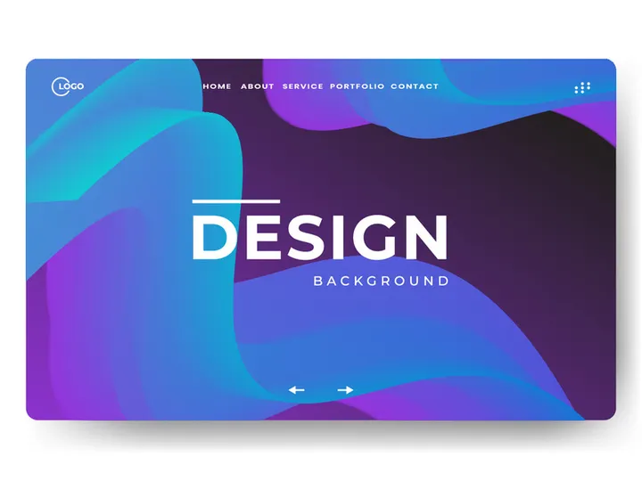 Liquid poster cover Abstract background