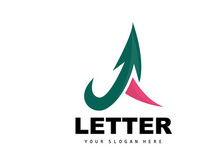 A Letter Logo, Letter Logotype Vector