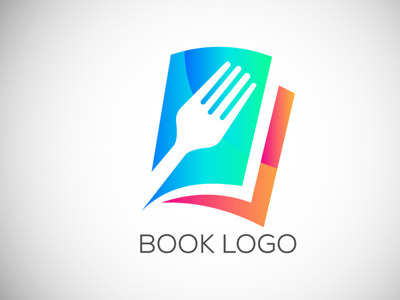 Creative Book Concept Logo Design Template, Education Logo