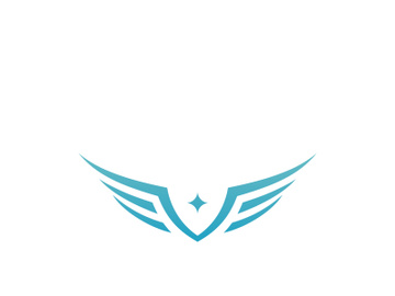 Falcon Wing  Vector Logo Icon Template preview picture
