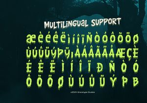 Spillknot | Dripping Horror Font