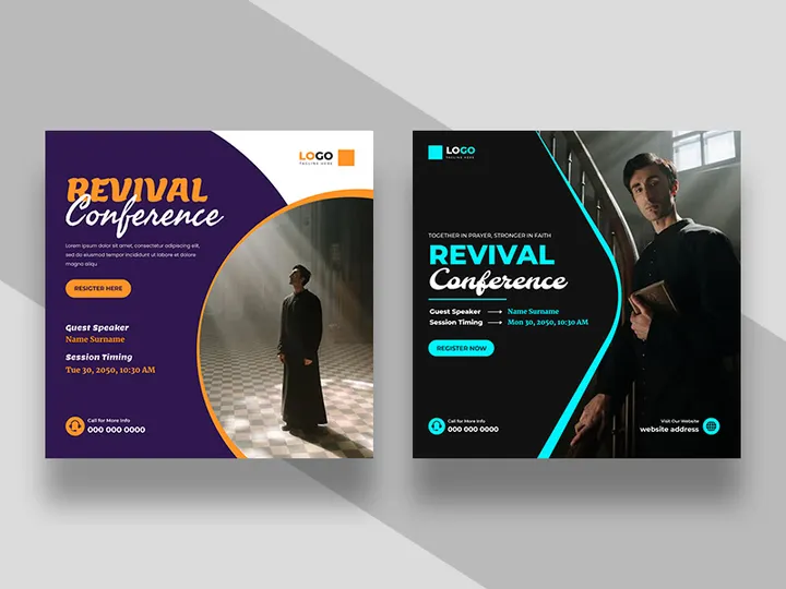 Revival Conference Service Instagram Post Ver-2