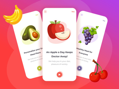 Fruit Delivery App (Screen Onboarding)