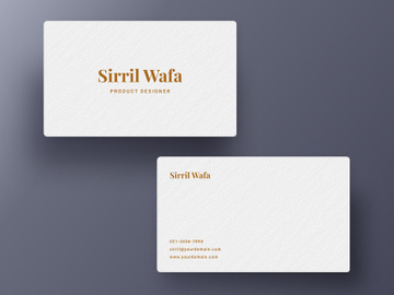 Business card preview picture