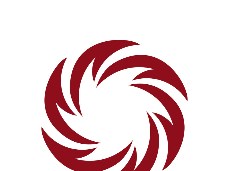 Vortex logo symbol icon illustration design vector