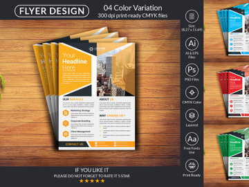 Corporate Flyer Design Template preview picture