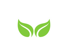 green leaf ecology nature element vector