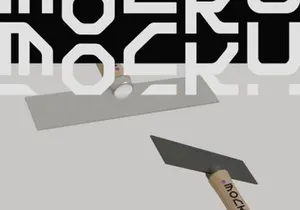 Hand Garden Scraper Mockup