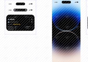 Dynamic Island Prototype UI Kit