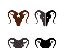 Goat logo template vector icon illustration design