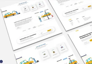 Automotive- Mechanic Services Landing Page