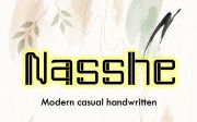 Nasshe – Modern Casual Handwritten - (TTF)