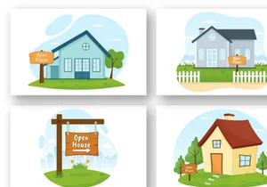 13 Open House Design Illustration
