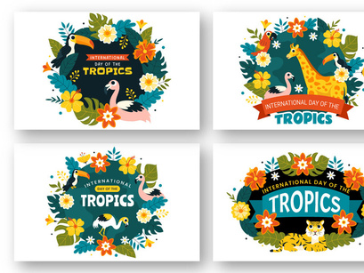 9 Day of the Tropics Illustration