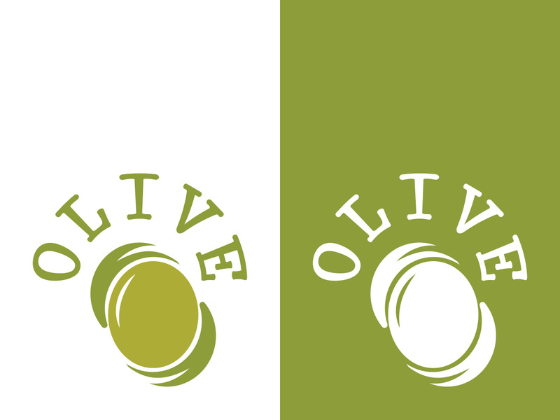 olive icon vector illustration design template