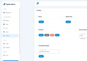 Spike Angular Free Admin Dashboard Template