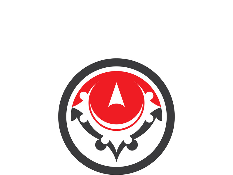 Compass logo template vector icon illustration design