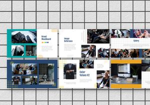 Yellue Brand Powerpoint Template