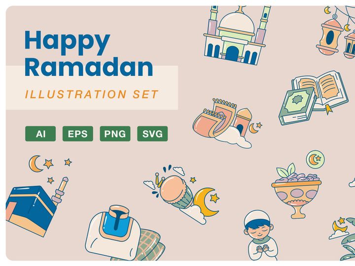 Ramadan Kareem Illustration