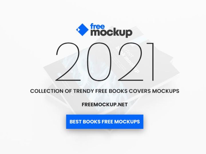 Best 2021 FREE Book Covers Mockups (Huge Collection)