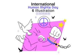6 International Human Rights Day Illustration preview picture