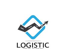 logistics logo icon illustration vector design  distribution symbol  delivery of goods  economy  finance