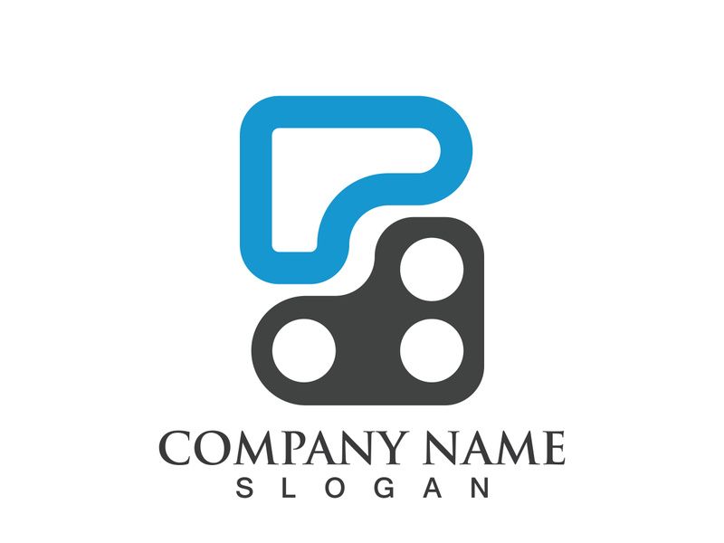 Business corporate S letter logo design vector