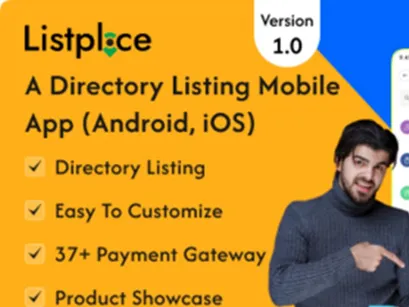 Listplaces - Business Directory Listing Flutter App (Android, iOS) 1.0.0