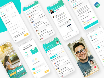 Find Job Mobile App UI Kit preview picture