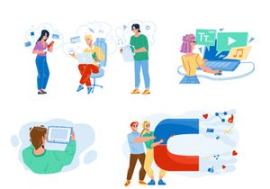 Social media characters