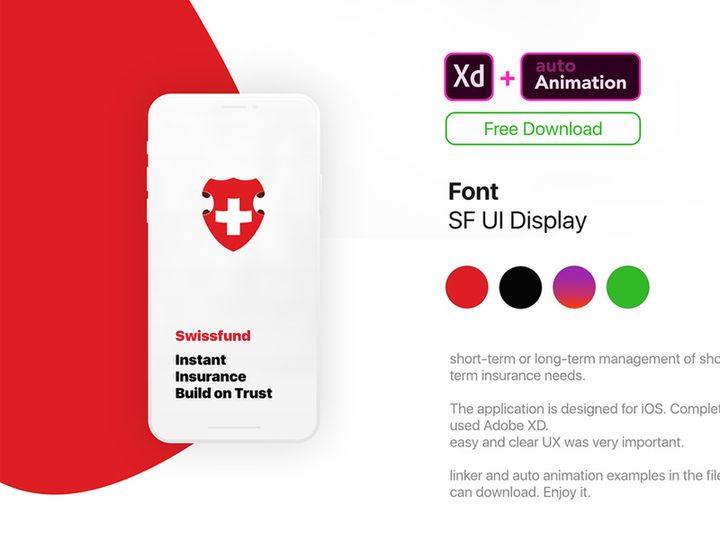 Swissfund App Auto Animation